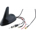 Shark AM, FM, GPS, GSM antenna SMA-A  - Din csatlakozó